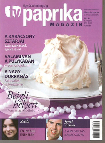 Zsigmond G�bor (szerk.) - TV Paprika magazin - 2009. december