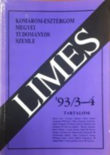 Virg Jen(szerk.) - Limes 1993/3-4