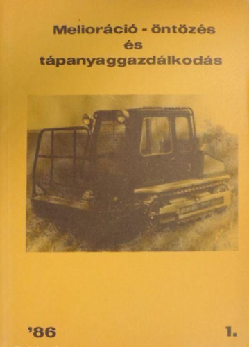 Melior�ci�-�nt�z�s �s t�panyaggazd�lkod�s