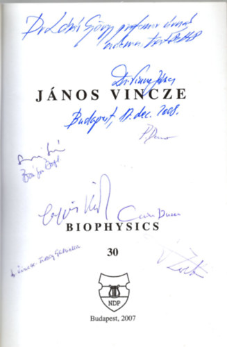 Vincze Jnos - Biofizika 33 Biophysics