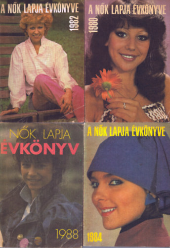 Nmeti Irn (szerk.) - 4 db Nk Lapja vknyve: 1980., 1982., 1984., 1988.