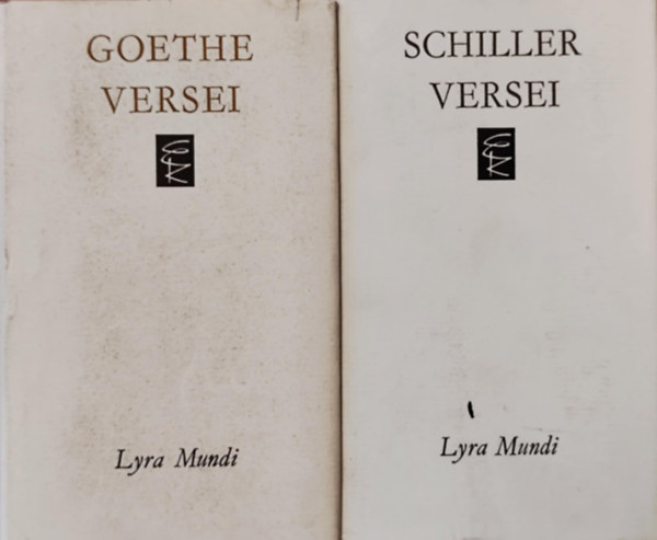 Johann W. Goethe, Fridrich Schiller - 2 db Lyra Mundi ktet