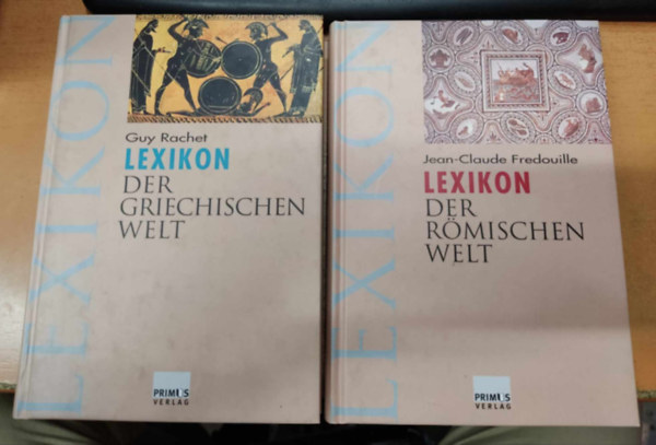 Jean-Claude Fredouille, Guy Rachet - 2 db Primus Verlag Lexikon: Der Griechischen Welt + Der Rmischen Welt