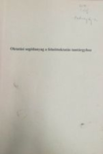 Oktatsi segdanyag a felnttoktats tantrgyhoz