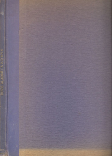 Róvó Aladár - A könyv