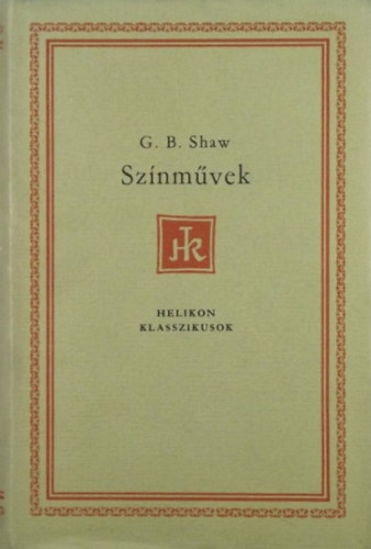 G.B. Shaw - Színművek
