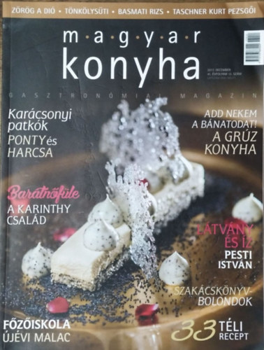 Vink Jzsef (fszerk.) - Magyar Konyha - 2017. december (41. vfolyam 12. szm)