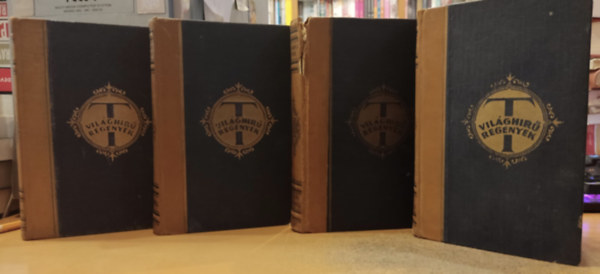 William J. Locke, Rabindranah Tagore, Gustave Flaubert, Pierre Benoit - 4 db Vilghr regnyek: Az ri csavarg + Az ldztt + Hajtrttek + Salambo