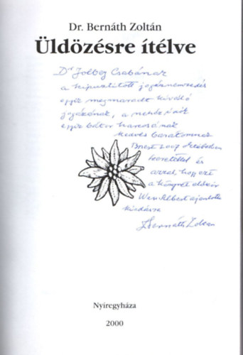 Dr. Bernáth Zoltán - Üldözésre ítélve