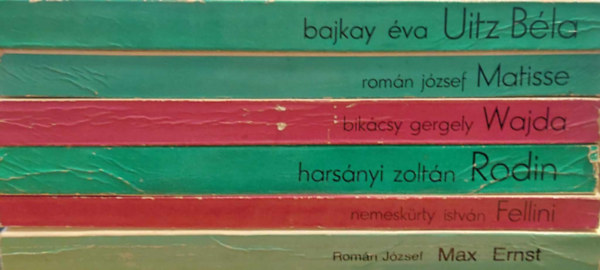 Bajkay va, Romn Jzsef, Bikcsy Gergely, Harsnyi Zoltn, Nemeskrty Istvn - 6 db a Szemtl szemben sorozatbl