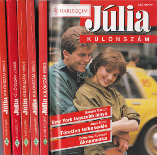 5 db j�lia k�l�nsz�m: 1998/3, 1998/5, 1991/1, 2000/1, 2000/5