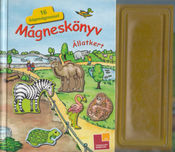 Mágneskönyv - Állatkert (hiányos mágnesekkel!)