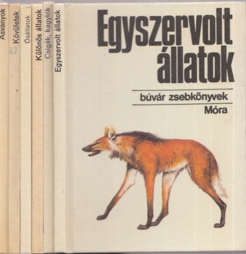 6 db. ktet a bvr zsebknyvek sorozatbl