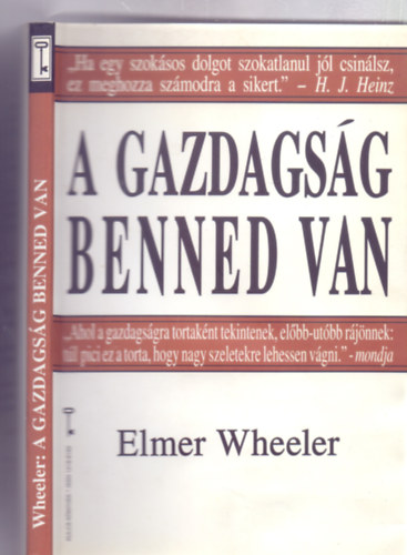 Elmer Wheeler, Fordtotta: Doubravszky Sndor - A gazdagsg benned van (Kulcs Knyvek - Msodik, tszerkesztett kiads)