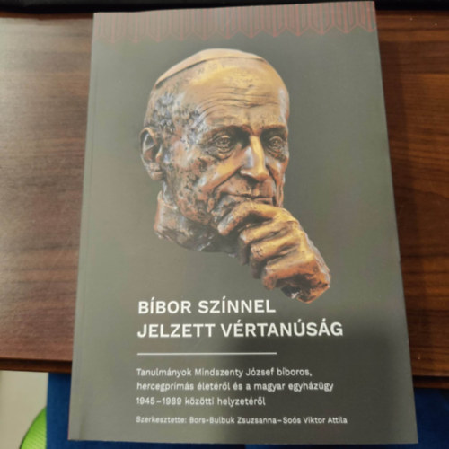 Bbor sznnel jelzett vrtansg (Tanulmnyok Mindszenty Jzsef bboros, hercegprms letrl s a magyar egyhzgy 1945 - 1989 kztti helyzetrl)