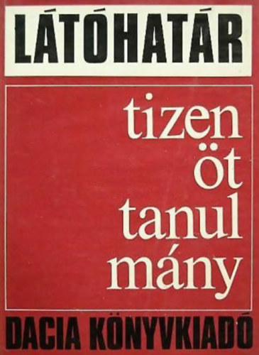 Tth Sndor ( sszelltotta) - Lthatr (Tizent tanulmny)
