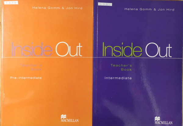 Gomm, Helena- Hird, Jon - Inside Out - Intermediate (Teacher's Book) + Inside Out - Pre-Intermediate (Teacher's Book)  (2 ktet  )
