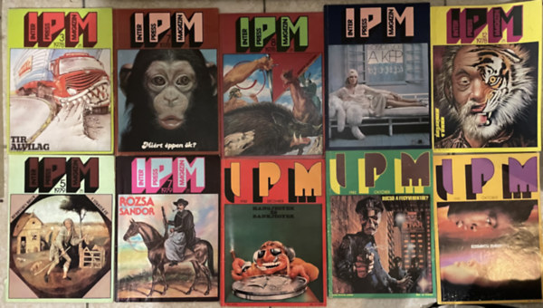 ismeretlen - 9db InterPress Magazin (IMP): 1975/1 + 1975/4 + 1975/5 + 1975/6 + 1976/3 + 1976/4 + 1976/5 + 1976/6 + 1976/7