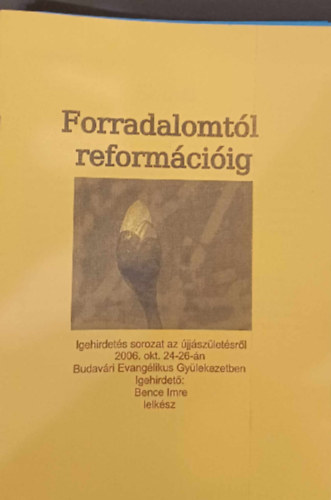 Forradalomtól reformációig
