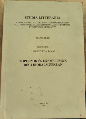 Toposzok �s exemplumok r�gi irodalmunkban