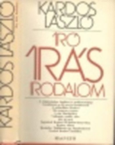 Kardos László - Író, írás, irodalom
