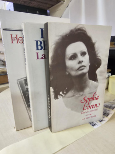 Kar�dy Katalin, Ingmar Bergman, A.E. Hotchner - 3db k�tet: Hogyan lettem sz�n�szn�?+ Laterna magica+ Sophia Loren