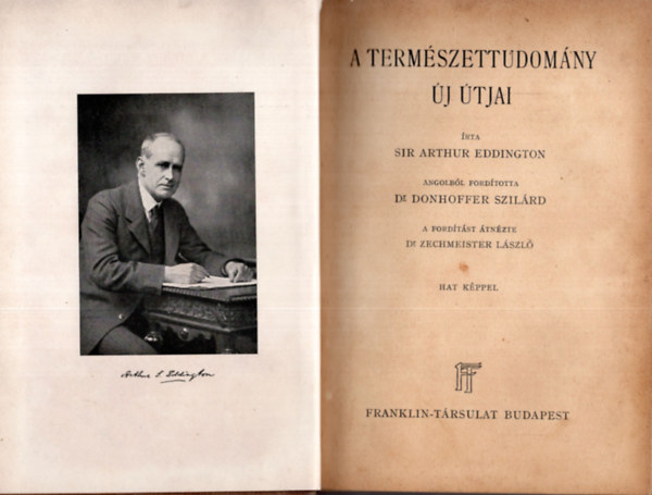 Arthur Eddington - A termszettudomny j tjai