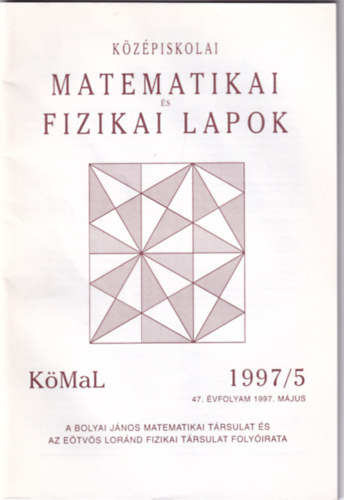 Olh Vera (fszerk.) - Kzpiskolai matematikai s fizikai lapok 1997/5