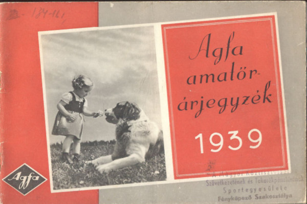 Agfa amatr rjegyzk 1939.