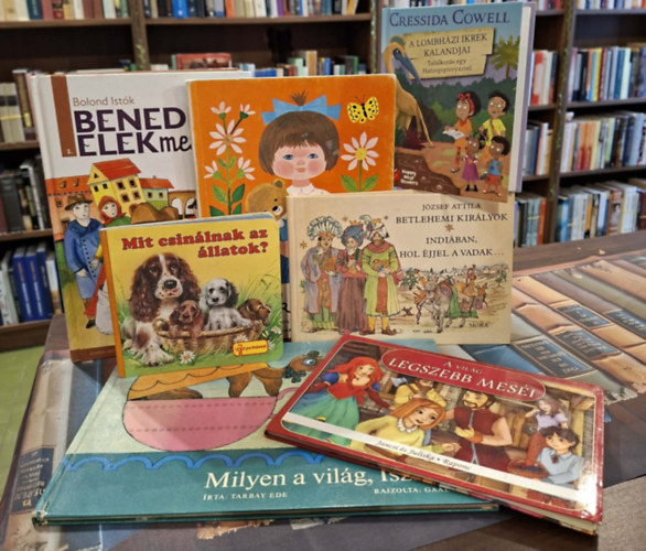 Cressida Cowell, J�zsef Attila, Benedek  Elek, Tarbay Ede, E. Jentner - ---
