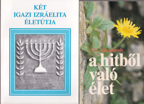 Vokhard �s Gerlinde Scheunemann, C. H. Mackintosh, Lothar Gassmann - 4 db vall�si k�nyv: A hitb�l val� �let + K�t igazi izr�elita �let�tja + New Age - J�n az egys�ges vil�gvall�s? + Boldogs�g �s H�s�g egy �leten �t...