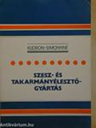 Kudron-Simonyiné - Szesz -és takarmányélesztő gyártás