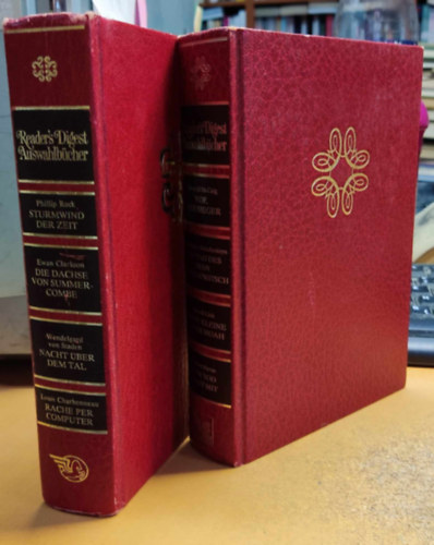 Reader's Digest Association - 2 db Reader's Digest Auswahlbücher (vegyes szerzők, német nyelven, saját fotó)