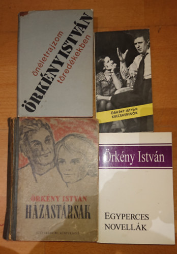 rkny Istvn - 4 ktet rkny Istvntl: Kulcskeresk, Hzastrsak, Egyperces novellk, nletrajzom tredkekben