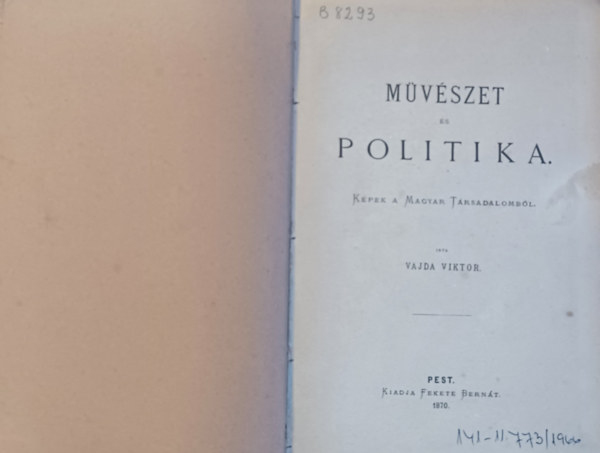 Vajda Viktor - Művészet és politika