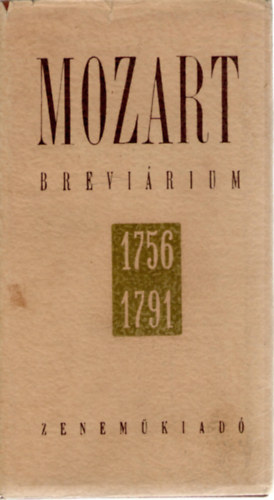 Kovcs Jnos - Mozart Brevirium