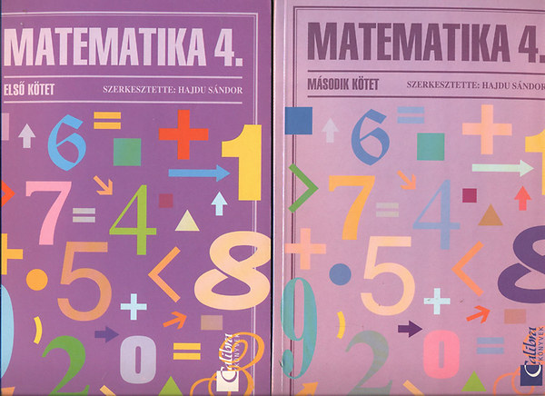 Hajdu Sándor - Matematika 4. I-II. (Tankönyv + gyakorló I-II.)