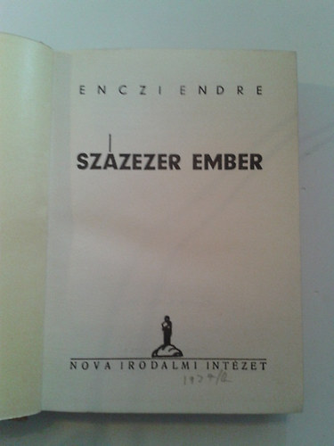 Enczi Endre - Százezer ember