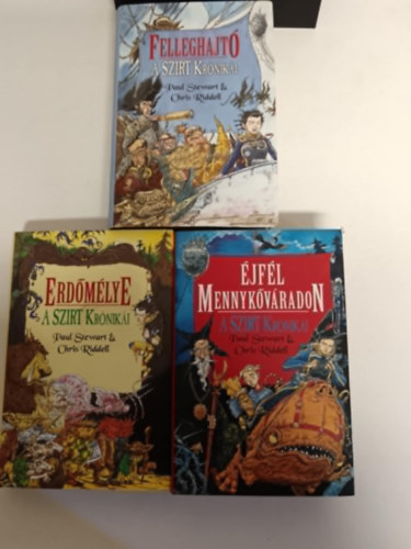 Stewart, Paul- Riddell, Chris - A Szirt krniki 1.-3: jfl Mennykvradon,Erdmlye,Felleghajt