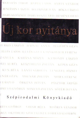 Ill�s Lajos (szerk.) - �j kor nyit�nya