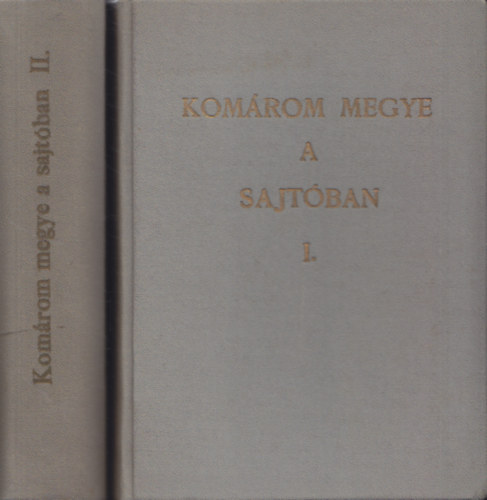 Tapolcai Ern�n� (szerk.) - Kom�rom megye a sajt�ban 1945-1965 (sajt�cikkbibliogr�fia) I-II.