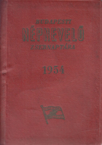 Budapesti Npnevel zsebnaptra 1954.