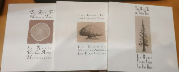 Fondation Colas - 3 db The Road To The Largest Tress + The Road To Millenary Trees + The Road To The Tallest Trees