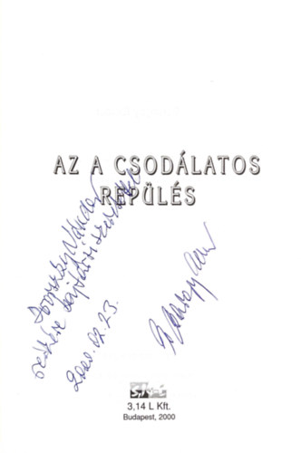 Baranyay Elemr - Az a csodlatos repls