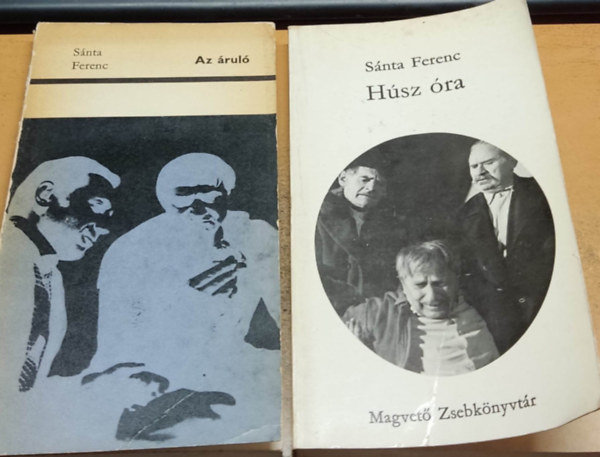 Sánta Ferenc - 2 db Magvető Zsebkönyvtár, Húsz óra, Az áruló