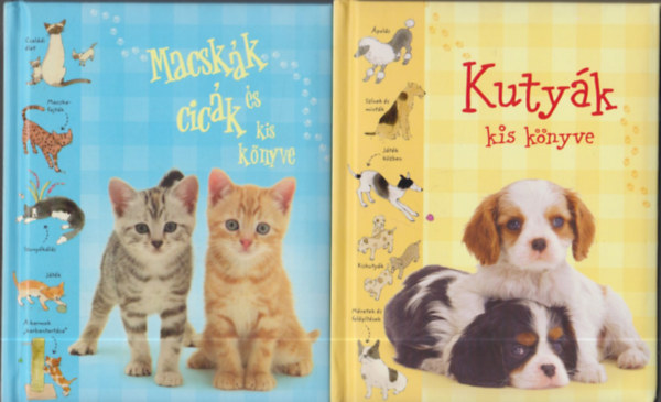 Macskák és cicák kis könyve + Kutyák kis könyve