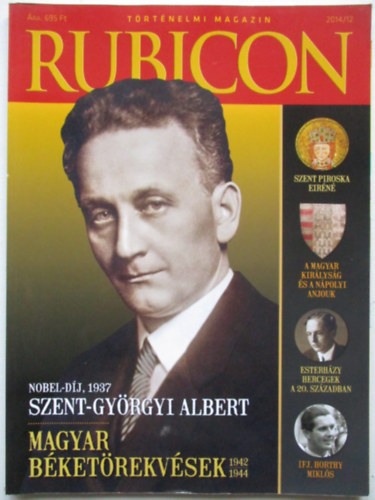 Rubicon 2014/12 Szent-Gy�rgyi Albert, Magyar b�ket�rekv�sek