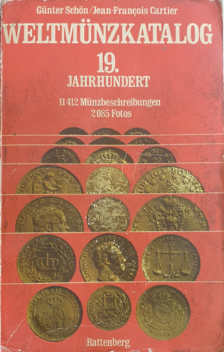 Schn G.-Cartier J.-F. - Weltmnzkatalog 19. Jahrhundert