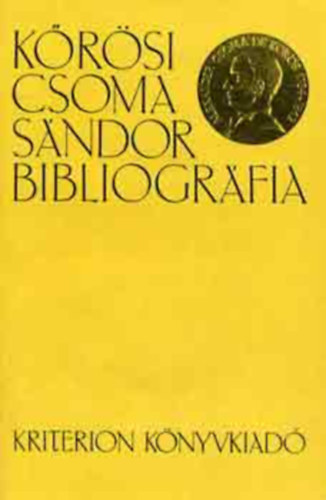 Z�goni Jen� - K�r�si Csoma S�ndor bibliogr�fia