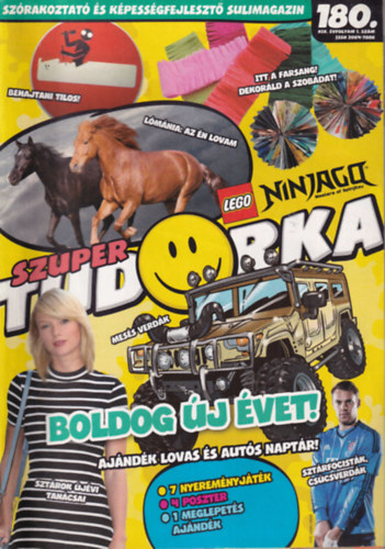 Bagoly Ilona, Gl Orsolya (szerk.) - 3 db Szuper Tudorka 180, 181, 182. szmok ( Mellklettel )